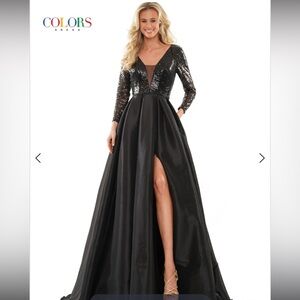 BRAND NEW NEVER WORN - Black Gown